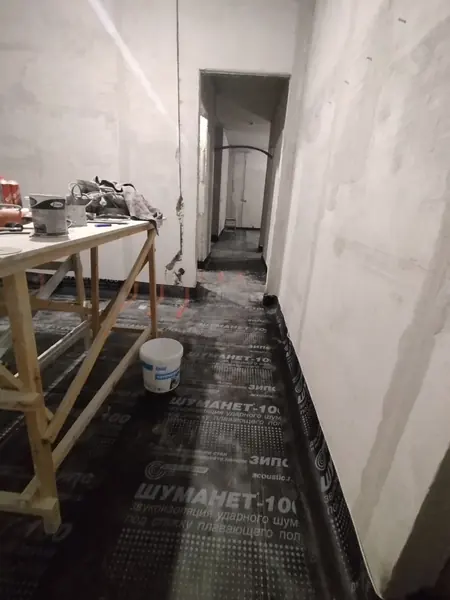 Подготовка пола и стен в квартире