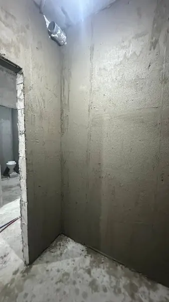 Штукатурные работы в санузле