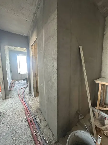 Штукатурные работы в коридоре